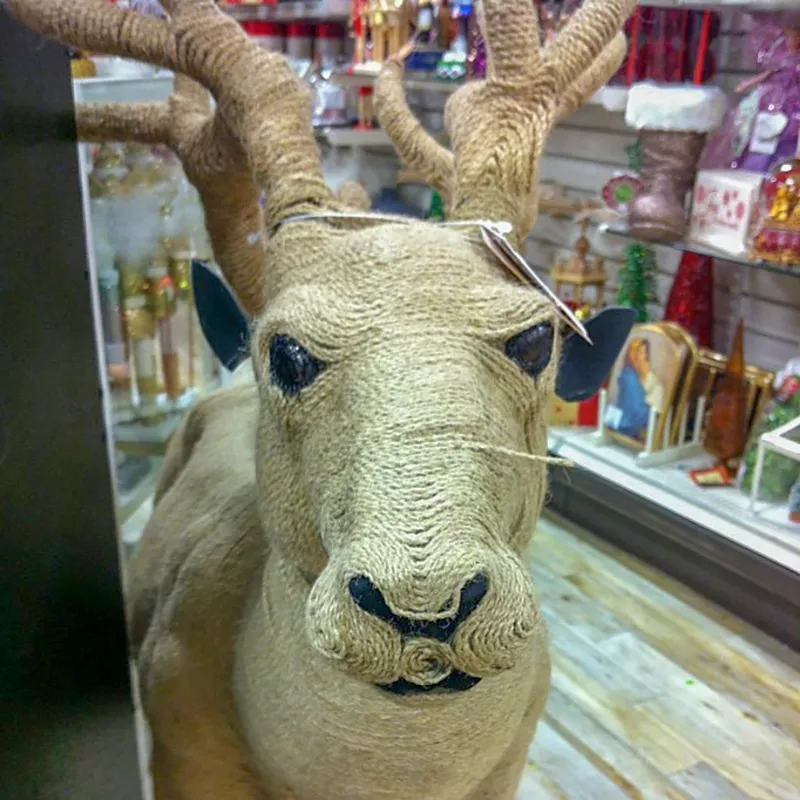 Terrifying reindeer