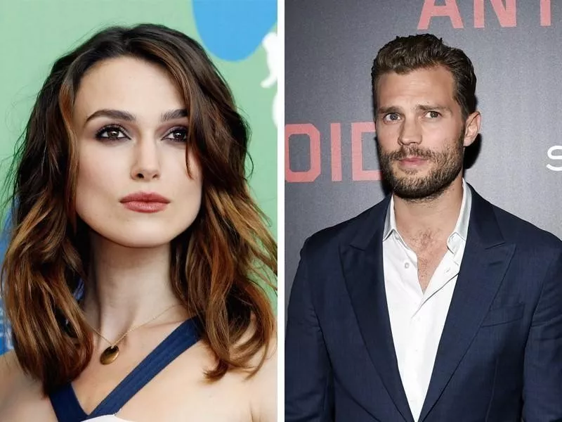 Keira Knightley and Jamie Dornan