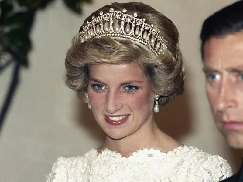 Princess Diana in the Lover's Knot Tiara