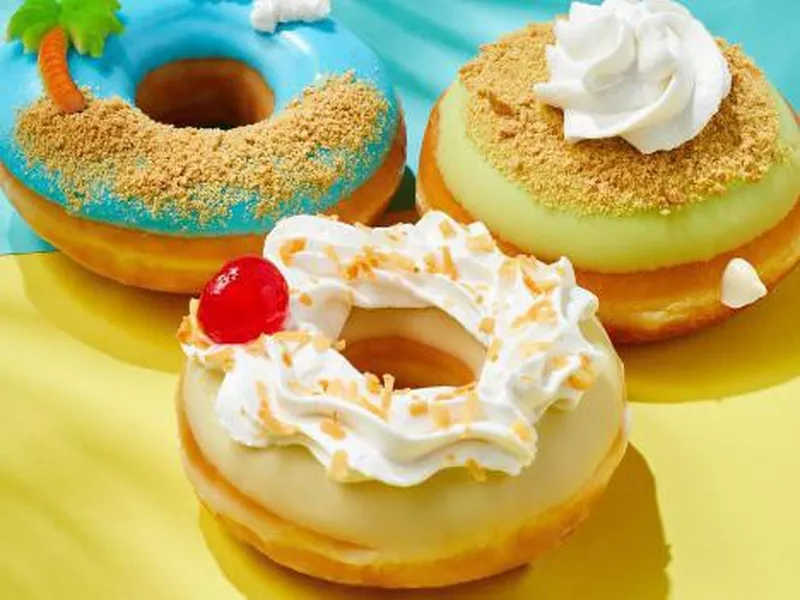 Pina Colada Krispy Kreme