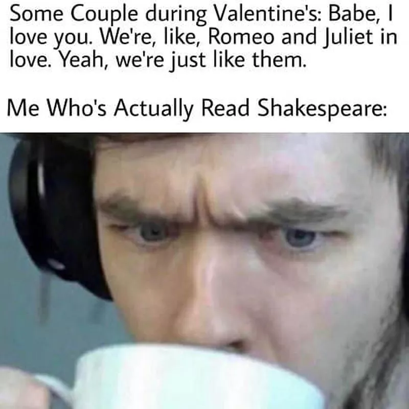 Funny Shakespeare meme