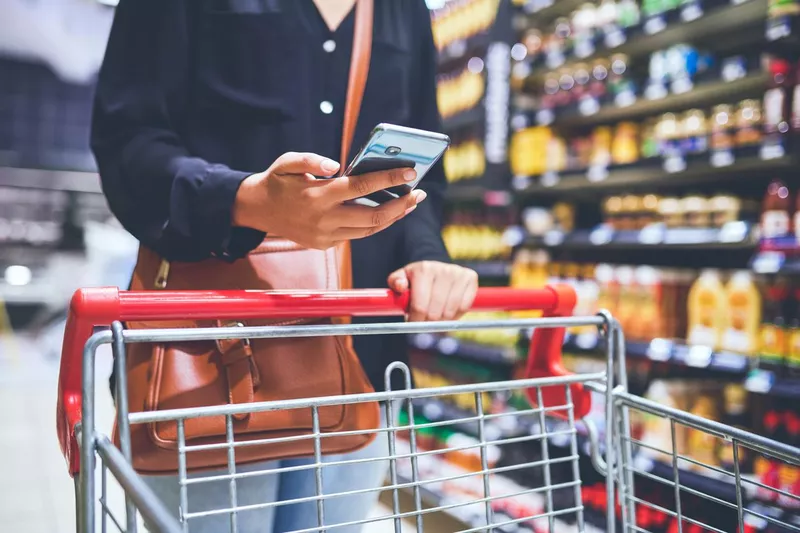 Grocery shopping in the age of android