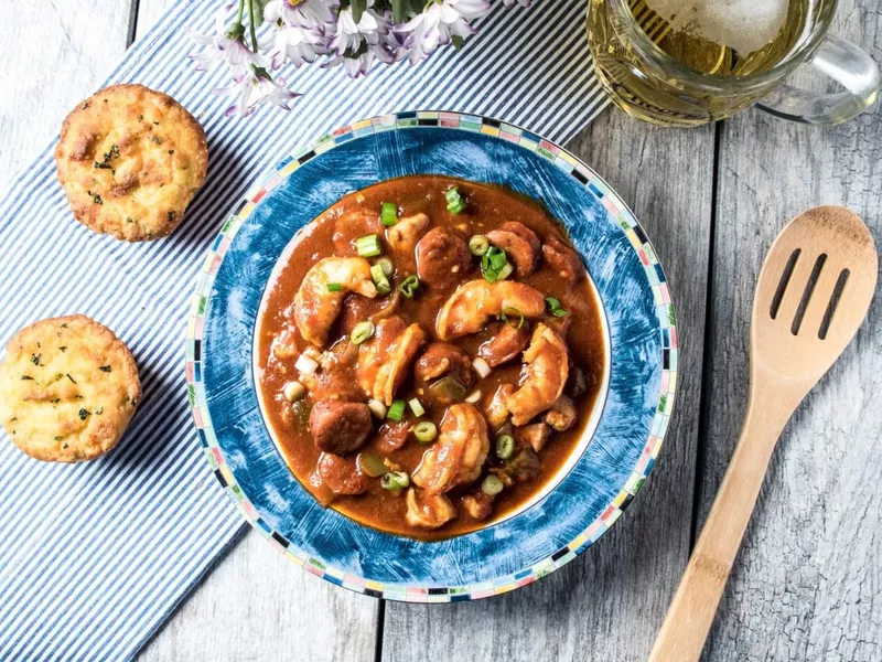 Chicken Shrimp Sausage Gumbo