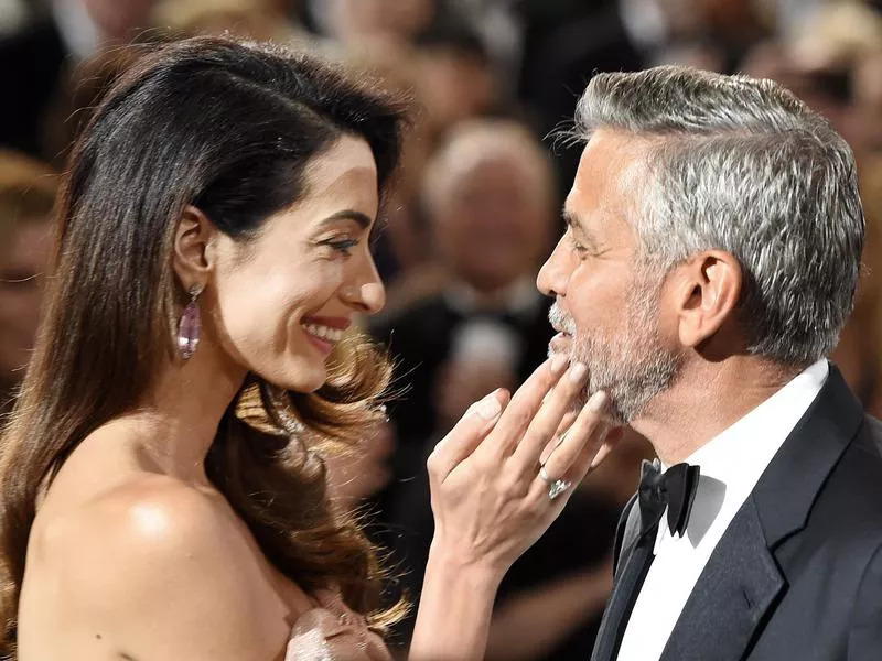 George and Amal Clooney