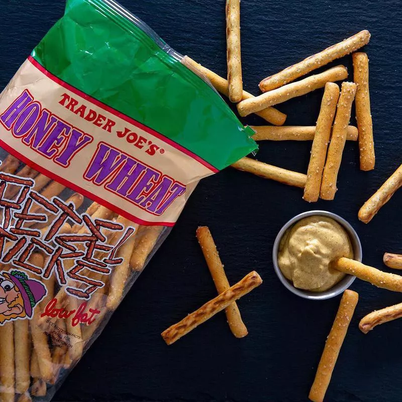 Honey Wheat Pretzel Sticks