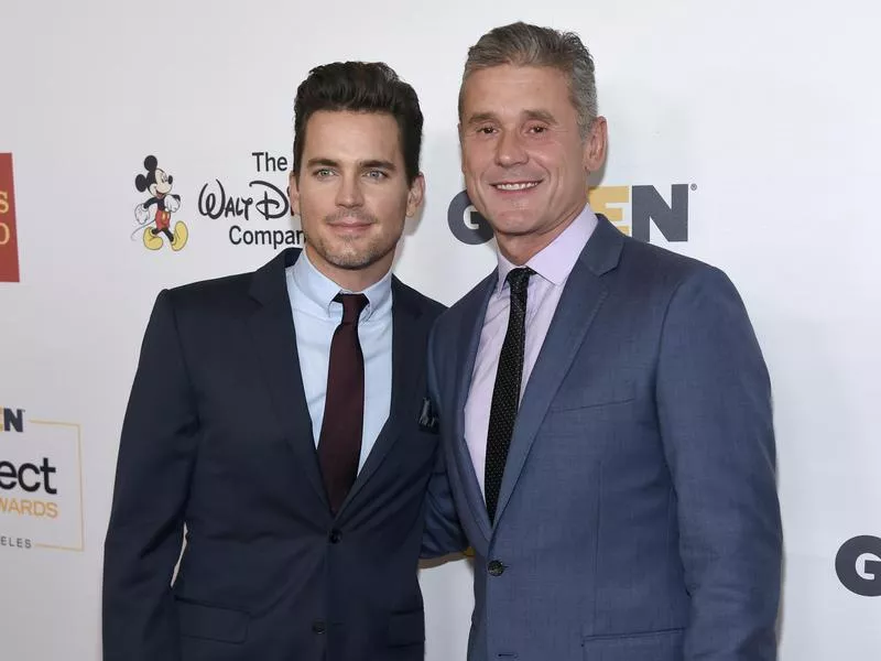 Matt Bomer and Simon Halls