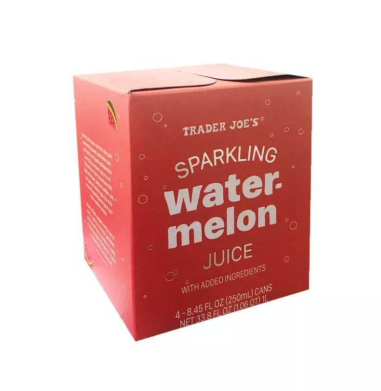 Sparkling watermelon juice