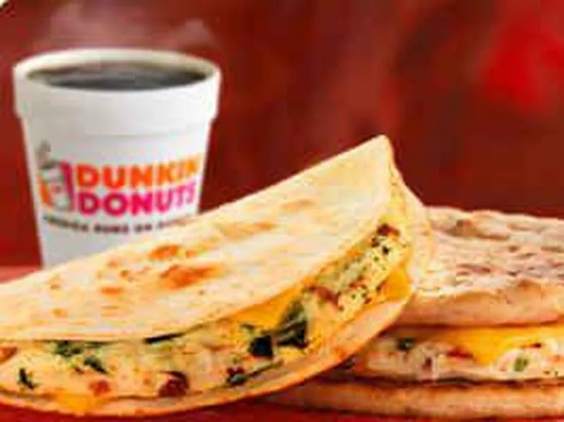 Dunkin egg white wake-up wrap