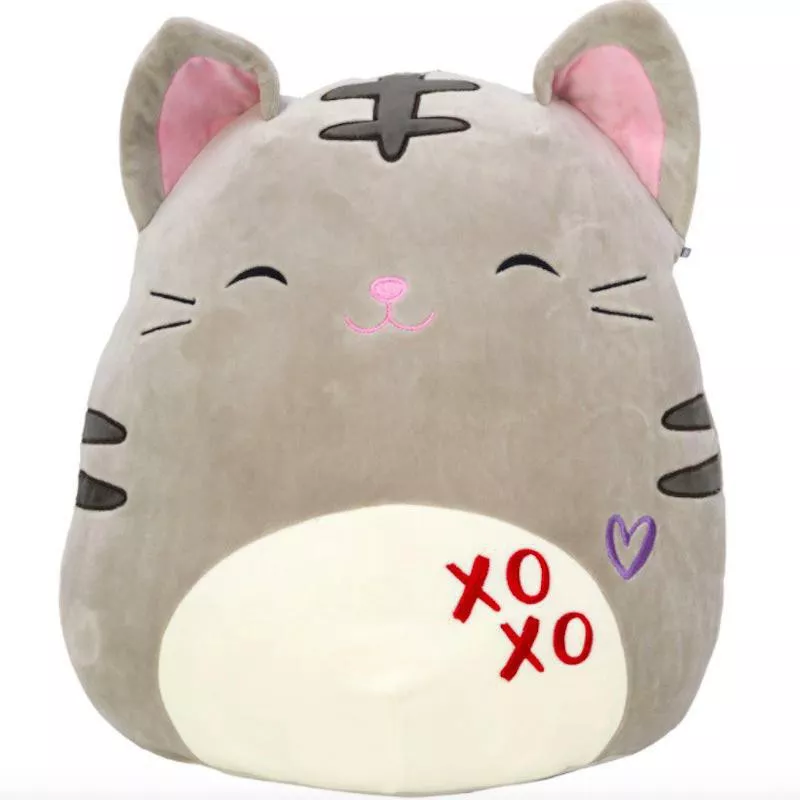 Carson the Grey Squishmallow Cat