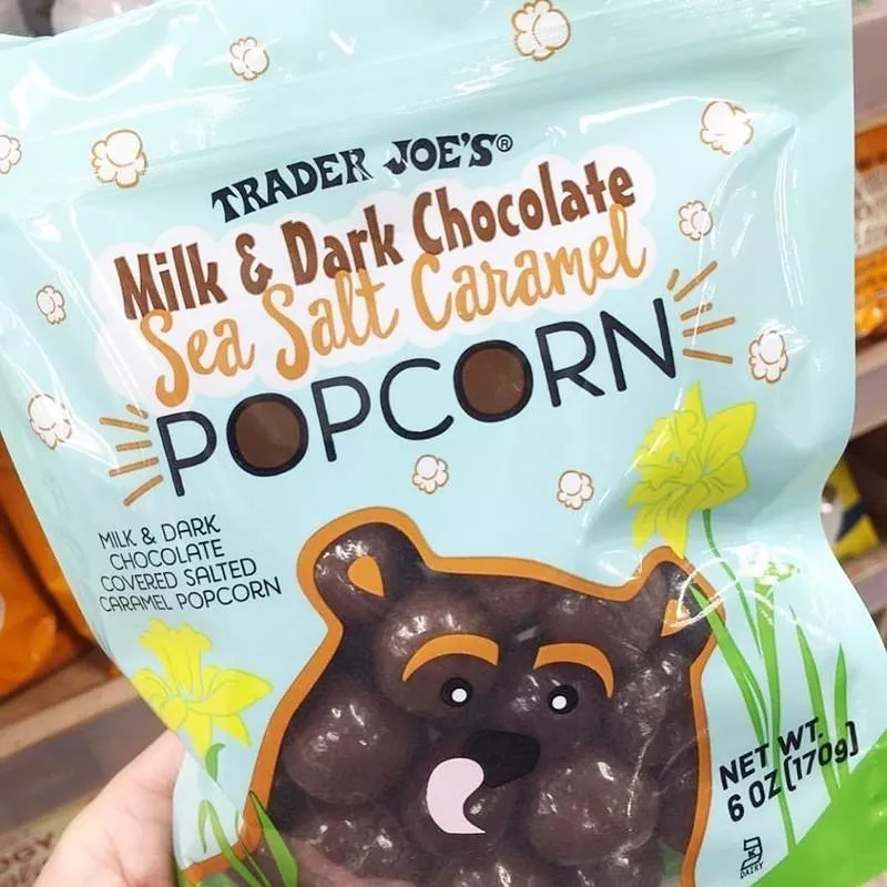 Milk & Dark Chocolate Sea Salt Caramel Popcorn