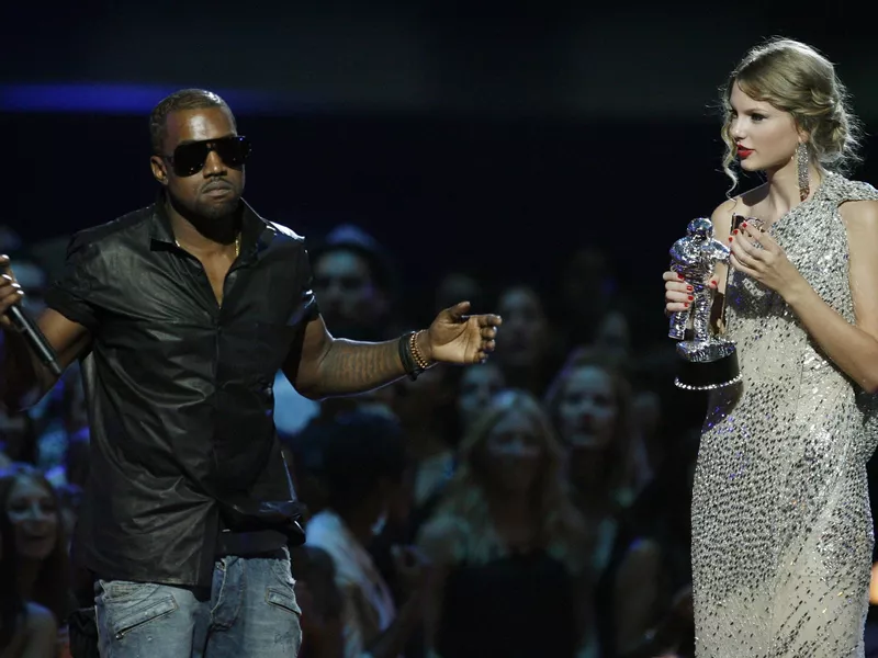 Kanye West and Taylor Swift