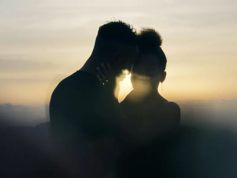 couple silhouette