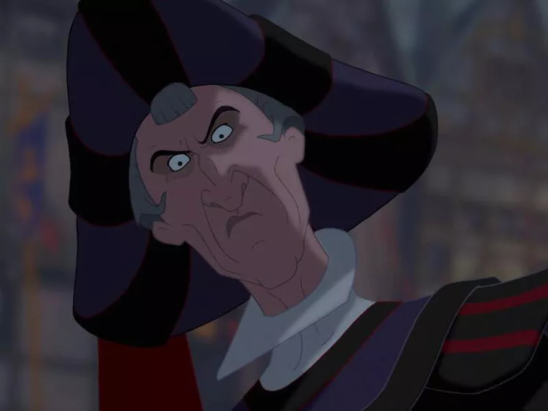 Claude Frollo in The Hunchback of Notre Dame