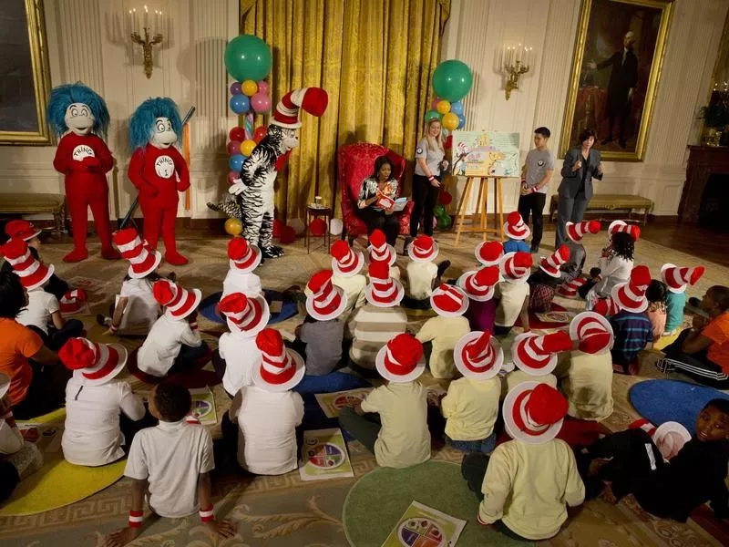 Dr. Seuss reading event