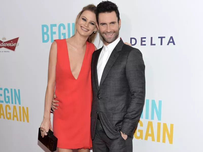 Adam Levine and Behati Prinsloo