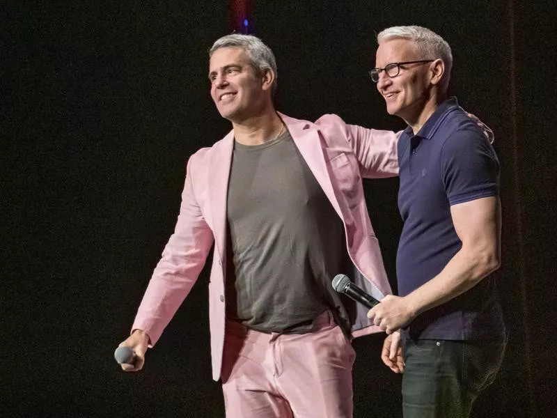 Anderson Cooper and Andy Cohen