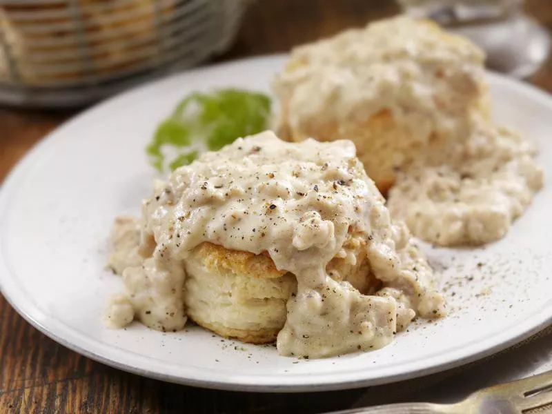 biscuits and gravy