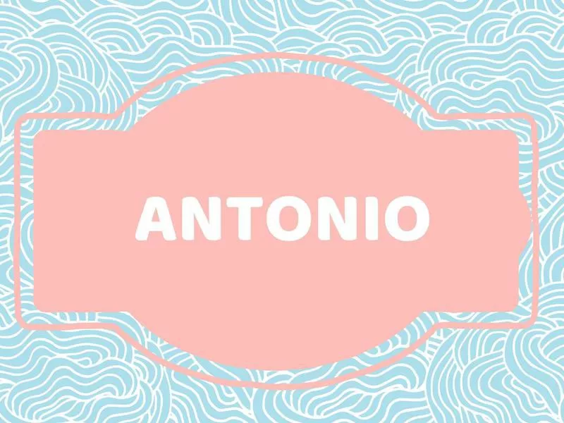 Unique Baby Boy Names: Antonio