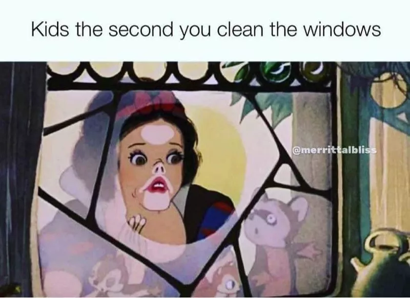 Snow White baby meme