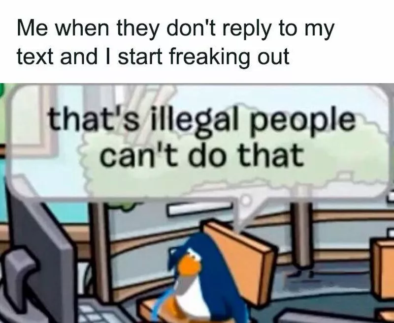 That's illegal people can't do that meme