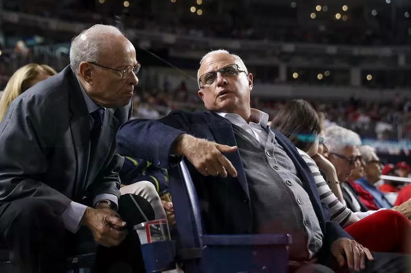 Ted Lerner (left) and Mark Lerner