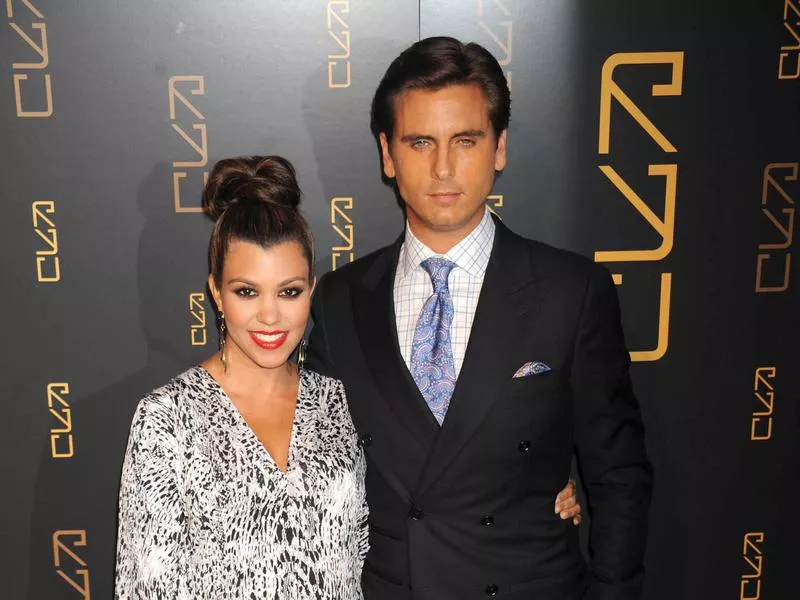 Kourtney Kardashian and Scott Disick