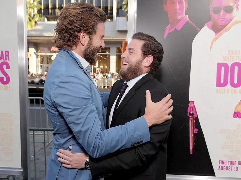 Jonah Hill and Bradley Cooper