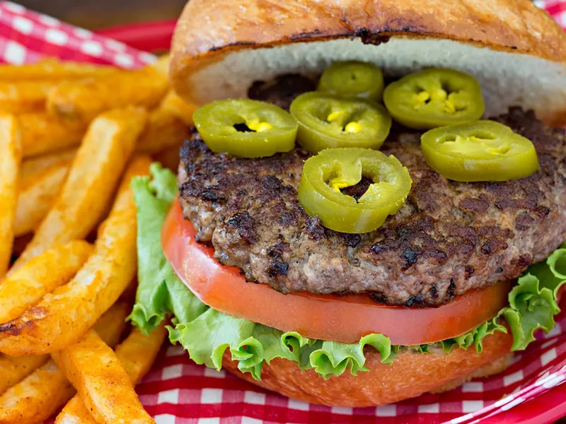 Pickled Jalapenos Burgers