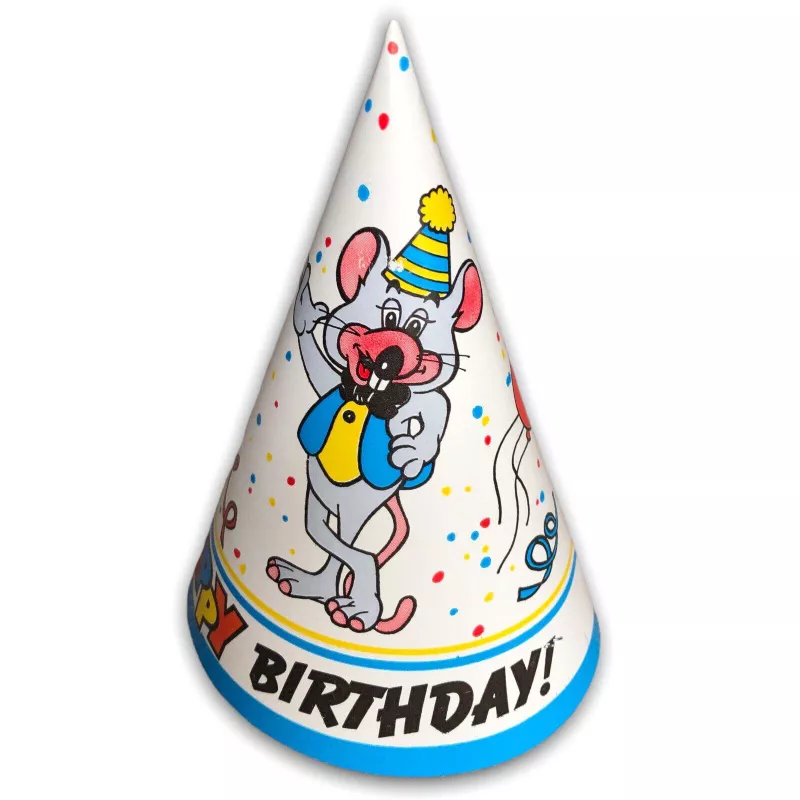 Chuck E. Cheese Birthday Hats