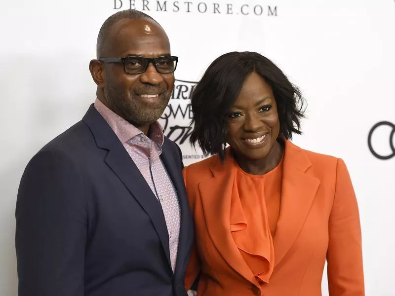 Julius Tennon and Viola Davis