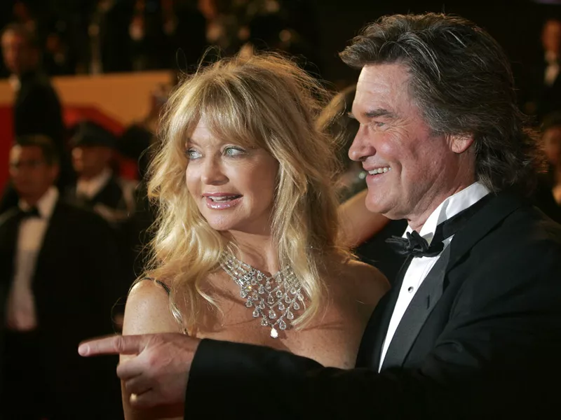 Goldie Hawn and Kurt Russell