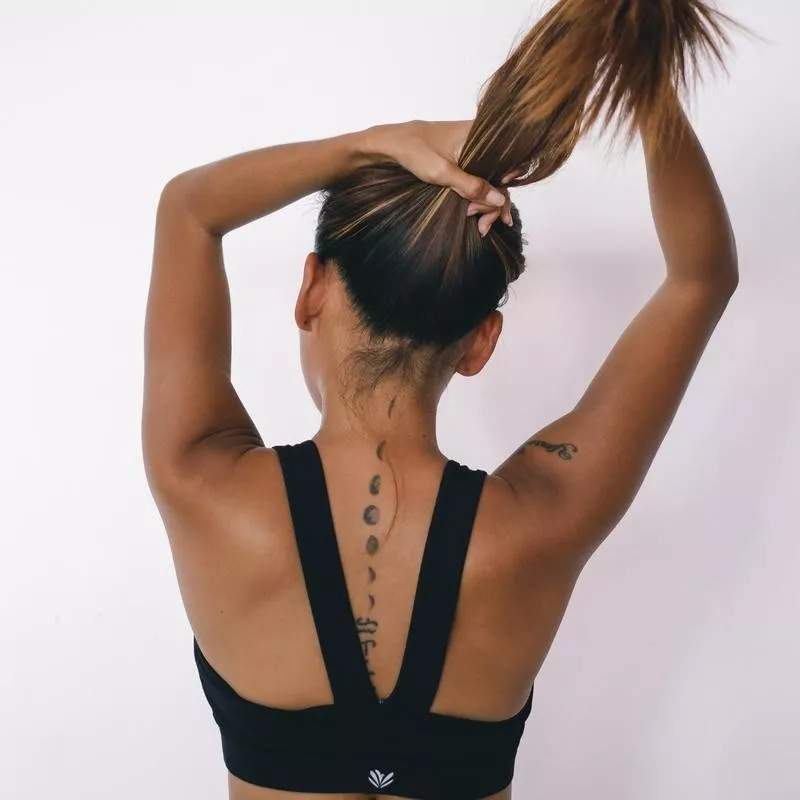 Multiple Back Tattoos