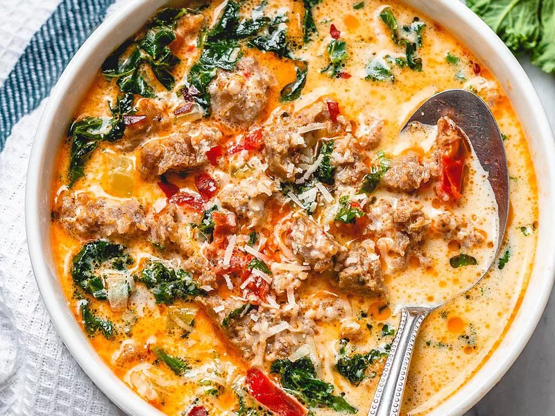 Instant Pot Keto Tuscan Soup