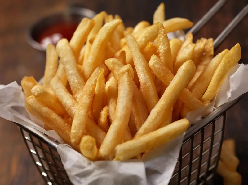 Basket of French fries