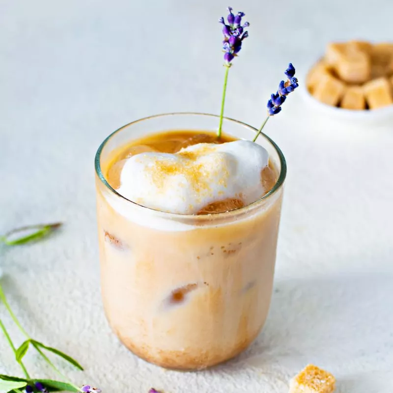 lavender latte