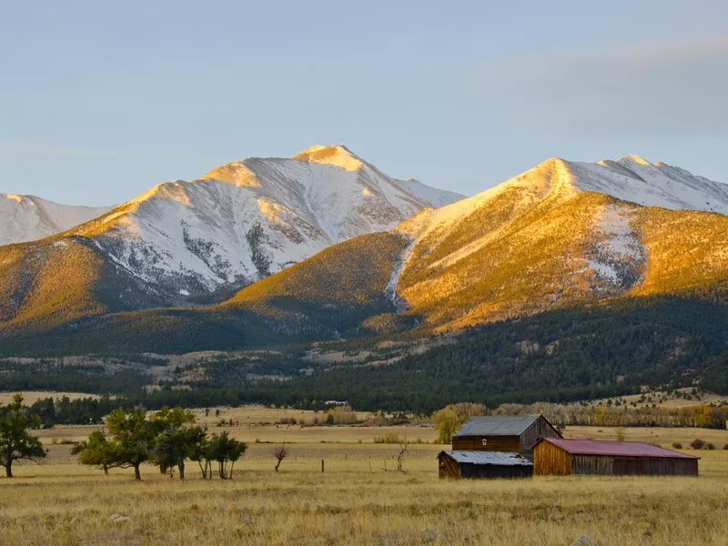 Mount Princeton Morning Light