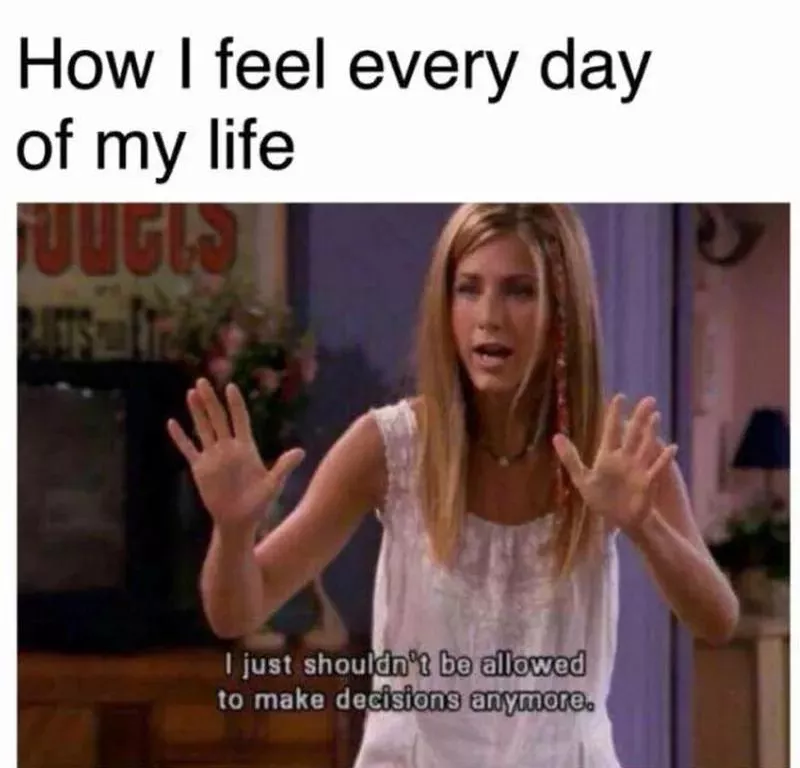 Rachel meme from Friends