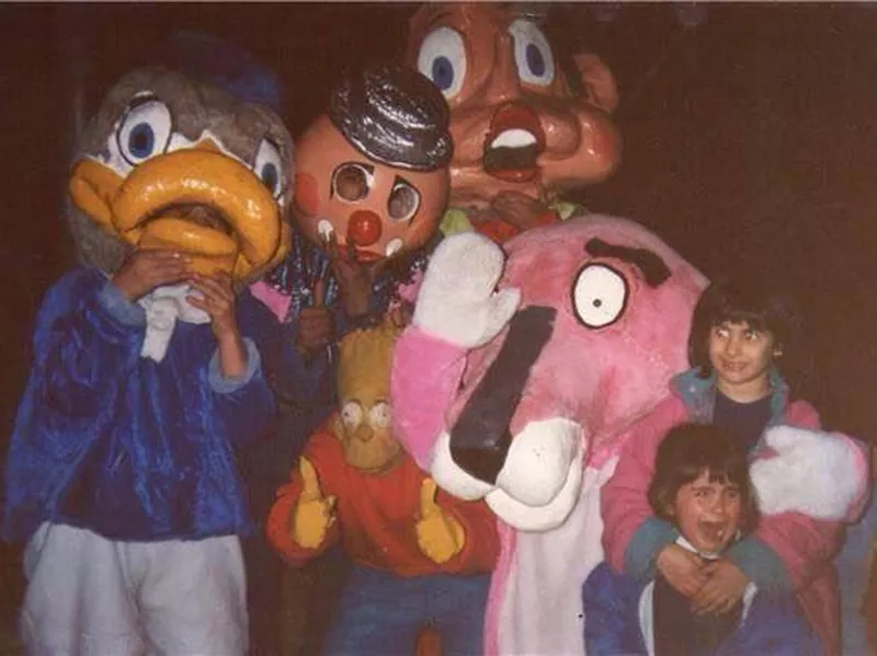 terrifying mascots