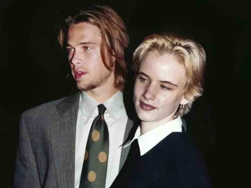 Brad Pitt and Juliette Lewis