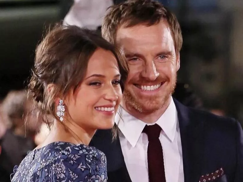 Michael Fassbender and Alicia Vikander