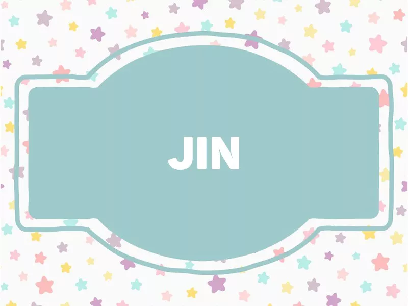 J Name Ideas: Jin