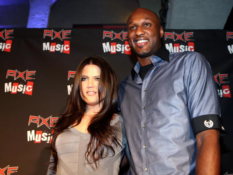 Khloe Kardashian and Lamar Odom