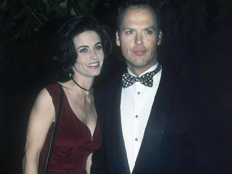 Courteney Cox and Michael Keaton