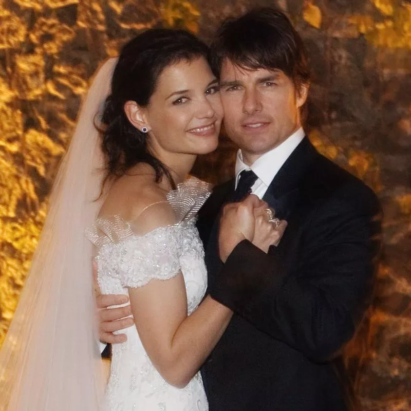 Katie Holmes and Tom Cruise