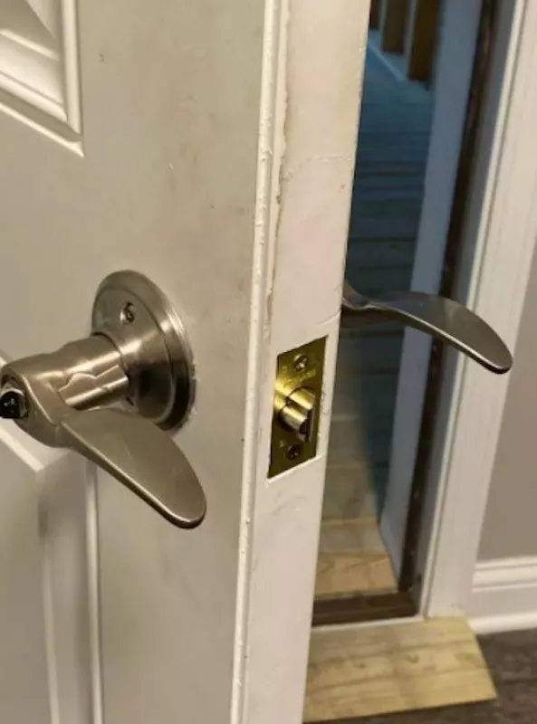 Door repair gone wrong