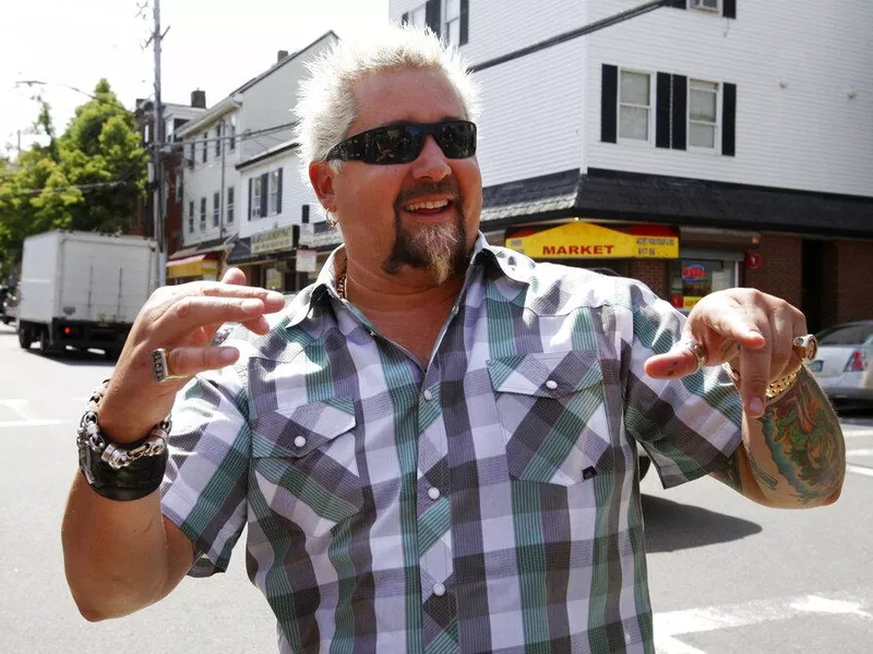 Restaurateur and Food Network celebrity Guy Fieri