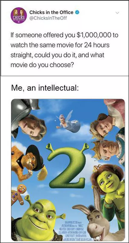 Shrek 2 challenge