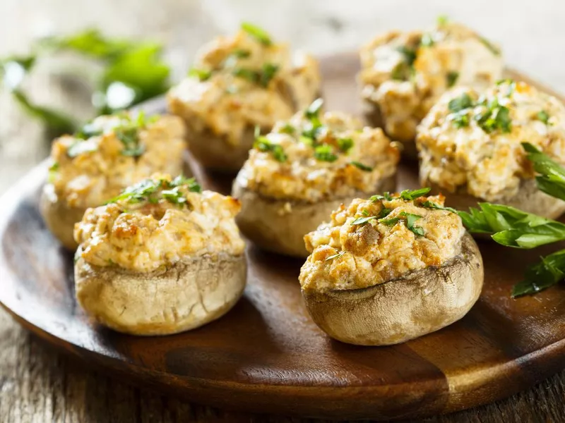 Stuffed mushrooms