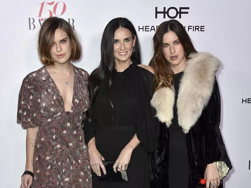 Tallulah Belle Willis,Demi Moore,Scout LaRue Willis