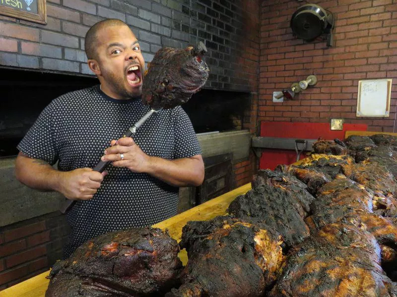 Host of Man Fire Food Roger Mooking